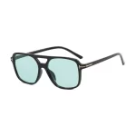 LENTES DE SOL CUADRADOS DELGADOS CON METAL