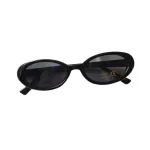 LENTES DE SOL GAFAS OVALADOS NEGROS UV400
