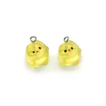 DIJE POLLITO ACOSTADO AMARILLO