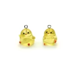 DIJE POLLITO SENTADO AMARILLO