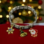 Pulsera italiana navidad santa Claus