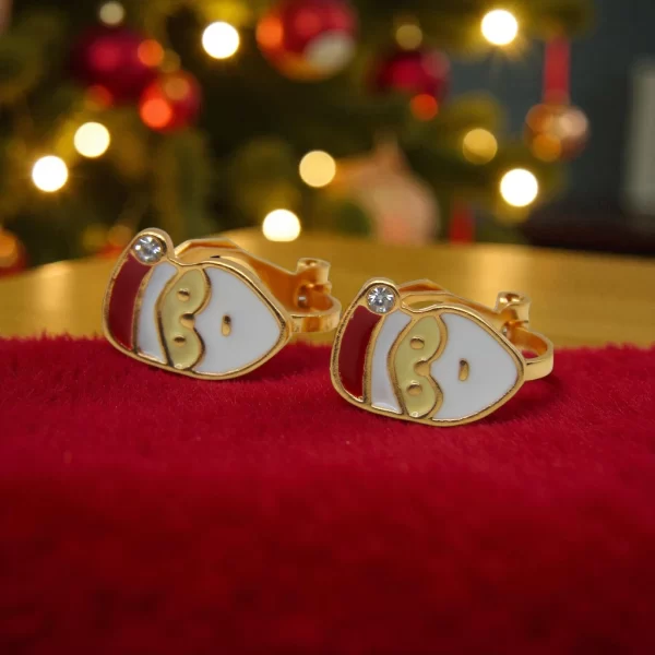 Aretes santa claus