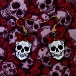 Aretes Calavera coquette