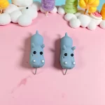 aretes hipopótamo