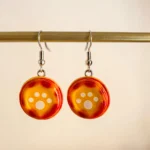 aretes locos de tarta con huellita - Image 2