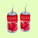 ARETES DE JUGO DE FRESA RIO