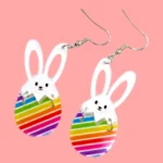 ARETES DE CONEJO DE PASCUA