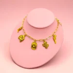 COLLAR DE ACERO INOXIDABLE DIJES VAQUEROS