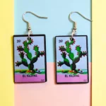ARETES DE DISEÑO LOTERIA EL NOPAL