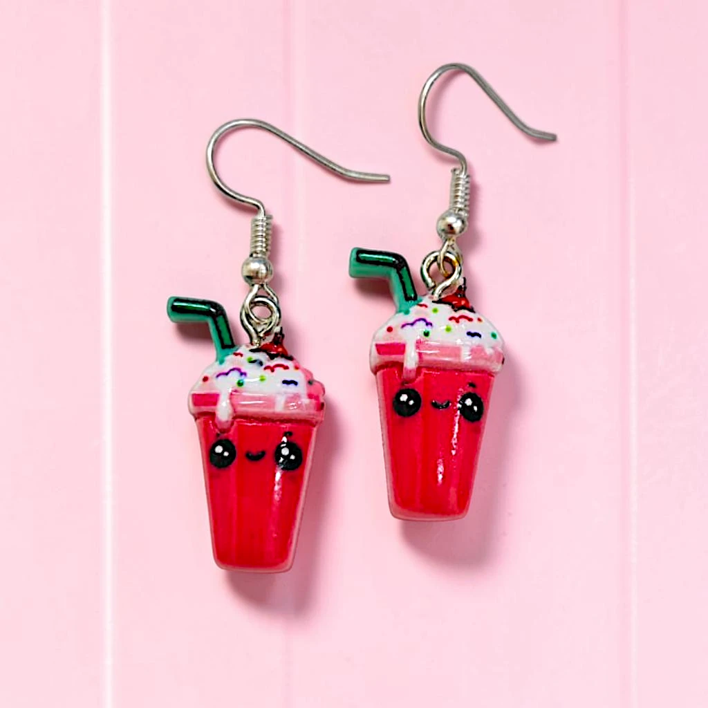 WhatsApp Image 2026-09-17 at 6.56.02 PM aretes de malteada rosa - Imagen 1