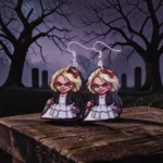 ARETES DE HALLOWEEN DE TERROR TIFFANY