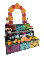Altar Día de Muertos Color Brilloso Premium MDF - Imagen 3