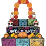 Altar Día de Muertos Color Brilloso Premium MDF