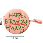 Monedero Original Cuero Sintético con Diseño de Pastel Hapee Birthdae Harry - Imagen 2