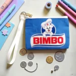 Monedero Diseño con Correa Oso Blanco Pan