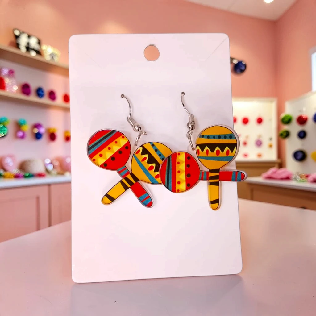 WhatsApp Image 2026-10-10 at 7.49.02 PM ARETES DE DISEÑO MEXA MARACAS 1 - Imagen 1