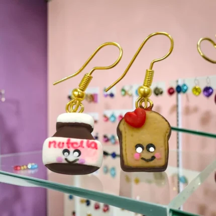 ARETES DE PAN Y CHOCOLATE
