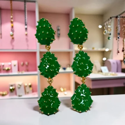 ARETES COLGANTES NOPALES