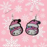 ARETES DE NAVIDAD MY MELODY NAVIDEÑA