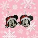ARETES DE NAVIDAD RATONA NAVIDEÑA