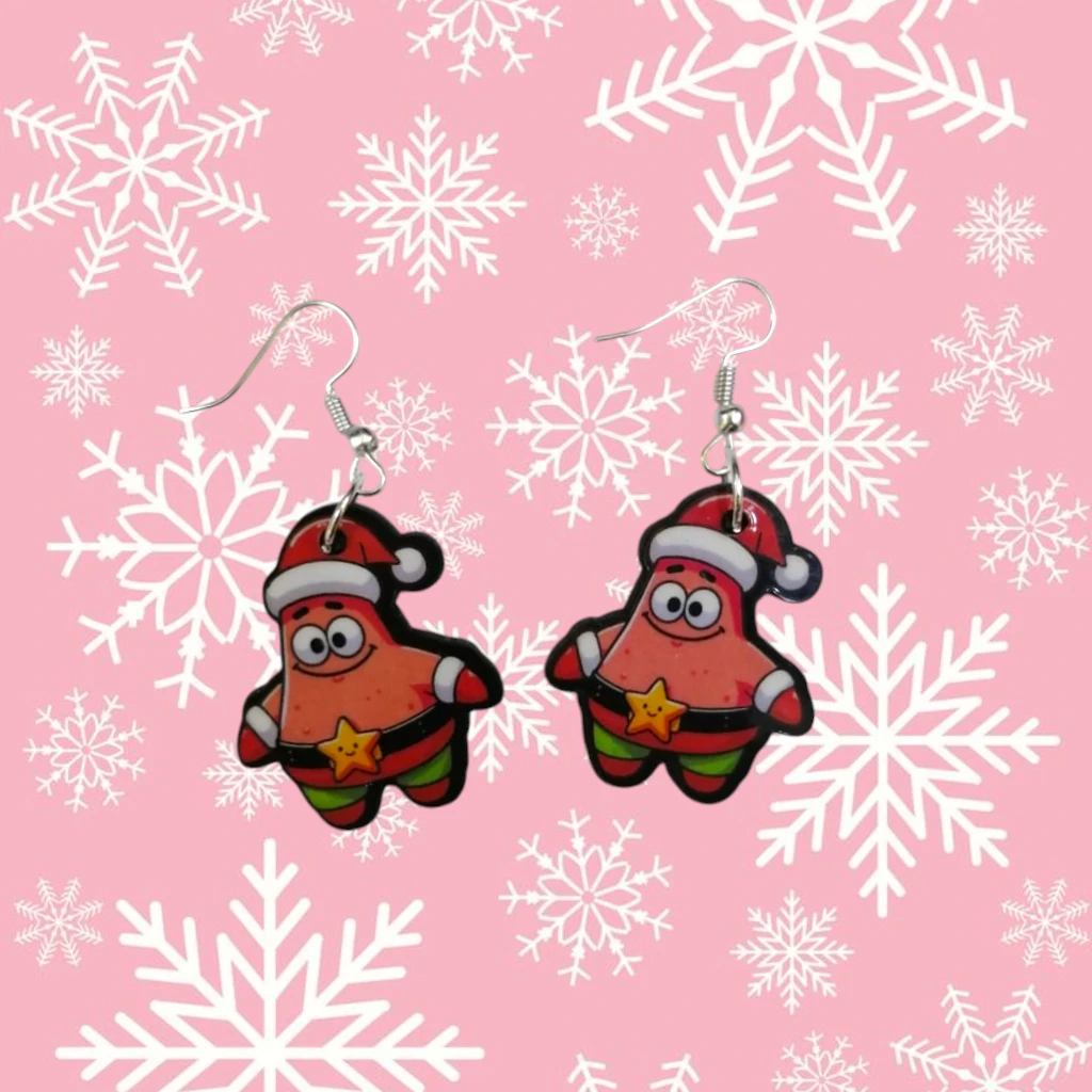 WhatsApp Image 2026-10-26 at 11.45.28 AM (7) ARETES DE NAVIDAD ESTRELLA DE MAR NAVIDEÑA - Imagen 1