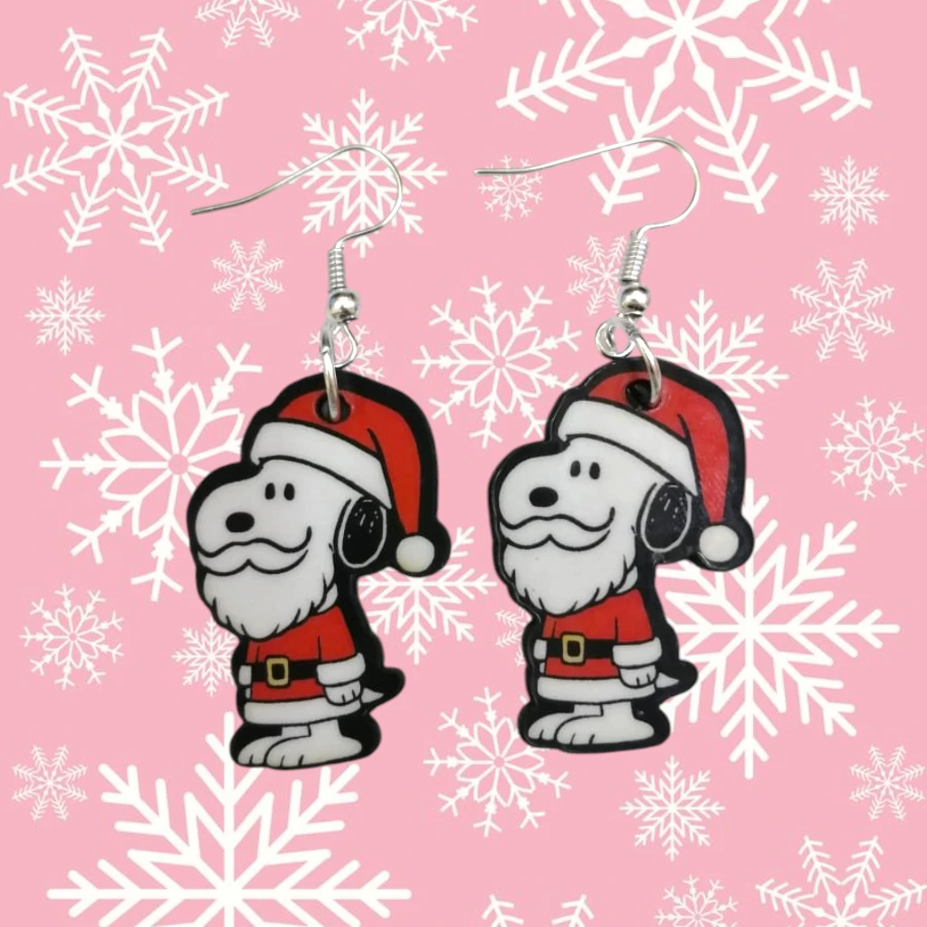 WhatsApp Image 2026-10-26 at 11.45.29 AM (3) ARETES DE NAVIDAD PERRO NAVIDEÑO - Imagen 1