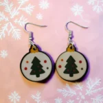 ARETES DE NAVIDAD ESFERA ARBOL DE NAVIDAD