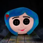 Bolsa Diseño Plastificada Tornasol Niña Ojos de Botón