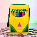 Monedero Original Cuero Sintético con Diseño de Crayola