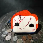 Monedero Diseño Cuero Sintético Plastificado Chucky